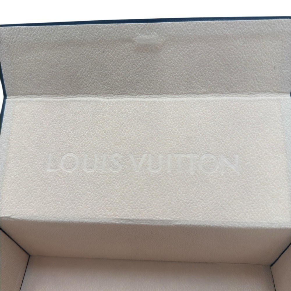 NWT Louis Vuitton Navy Blue Eyewear Sunglasses Case 3 - Picture 5 of 7